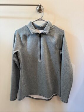 Under Armour Gray Women's Half-Zip Pullover Sweatshirt
